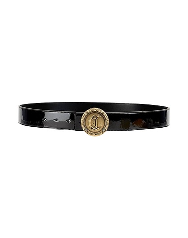 JUST CAVALLI Belts Black Polyurethane