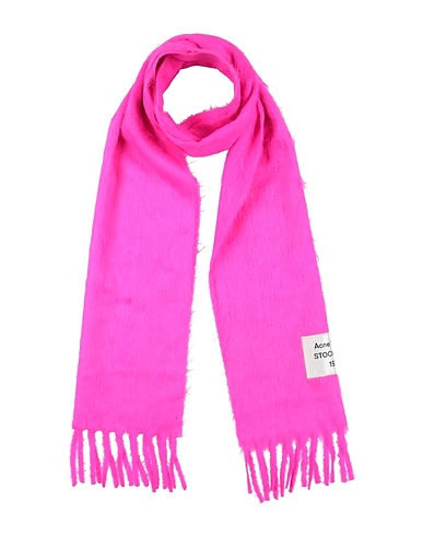 ACNE STUDIOS Scarves and foulards Fuchsia 80% Alpaca wool, 20% Nylon