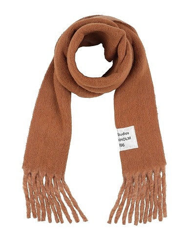 ACNE STUDIOS Scarves and foulards Camel 50% Alpaca wool, 30% Wool, 20% Nylon