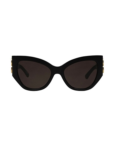 BALENCIAGA Sunglasses Black Plastic