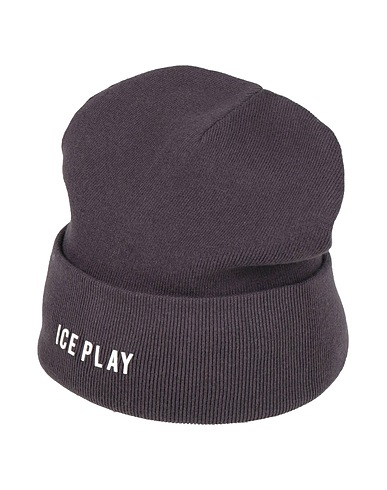 ICE PLAY Hat Grey 50% Cotton, 50% Wool