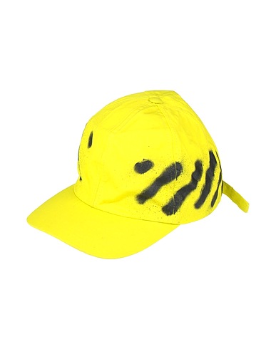 OFF-WHITE™ Hat Yellow 100% Cotton