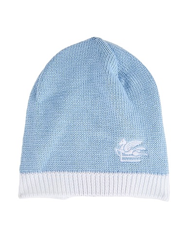 ETRO Hat Sky blue 85% Cotton, 15% Cashmere