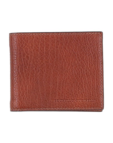 BRUNELLO CUCINELLI Wallet Brown 100% Leather