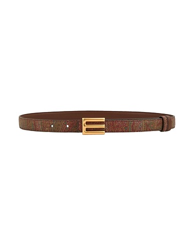 ETRO Thin belt Dark brown Calfskin
