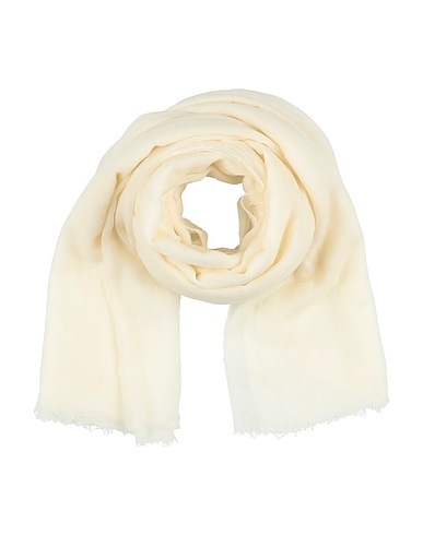 BRUNELLO CUCINELLI Écharpes et foulards CASHMERE Blanc cassé 100% Cachemire