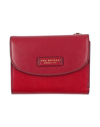 THE BRIDGE Wallet Burgundy Cow leather