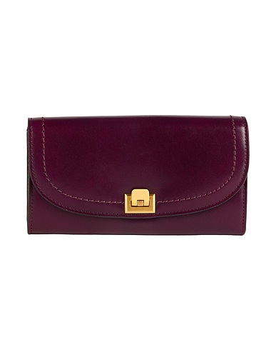 THE BRIDGE Wallet Dark purple Cow leather