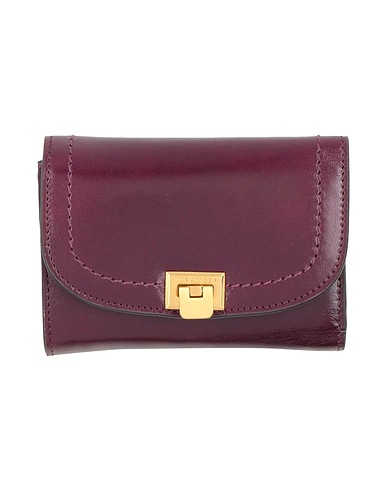 THE BRIDGE Wallet Dark purple Cow leather