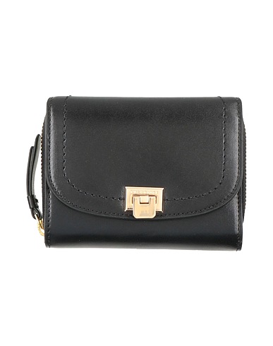 THE BRIDGE Wallet Black Cow leather