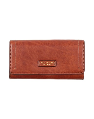 THE BRIDGE Wallet Brown Cow leather