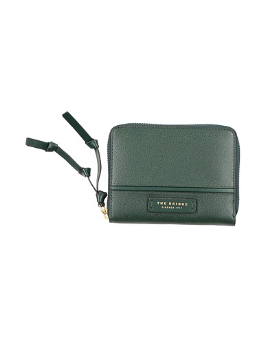 THE BRIDGE Wallet Dark green Cow leather