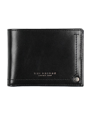 THE BRIDGE Wallet Black Cow leather