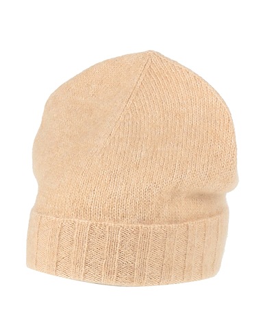 LANEUS Hat Beige 100% Merino Wool
