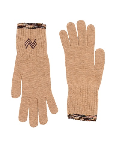 MISSONI Gloves Beige 100% Wool