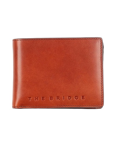 THE BRIDGE Wallet Brown Cow leather