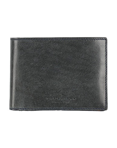 THE BRIDGE Wallet Deep teal Leather