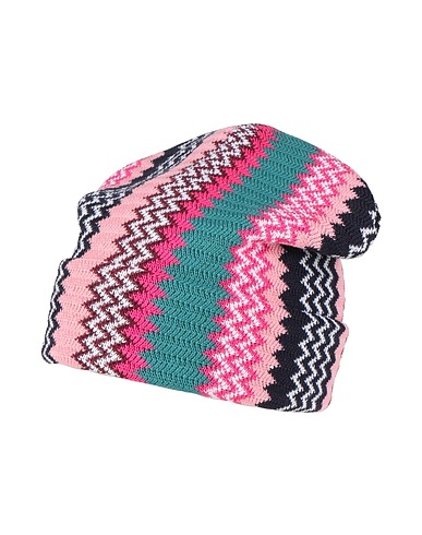 MISSONI Hat Pink 50% Wool, 50% Acrylic