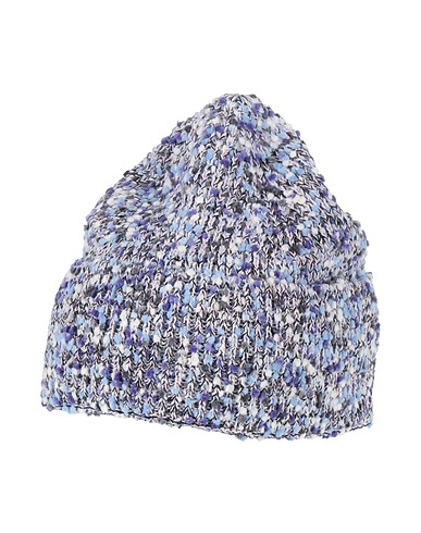 MISSONI Hat Sky blue 70% Wool, 20% Acrylic, 10% Polyamide