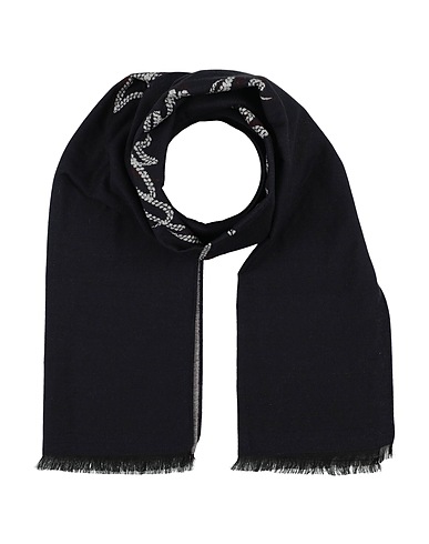 ARMANI EXCHANGE Scarves and foulards Midnight blue 80% Acrylic, 20% Modal