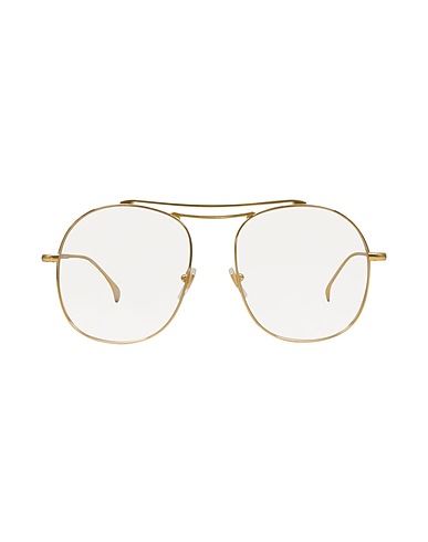 GUCCI Eyeglass frame Gold Metal