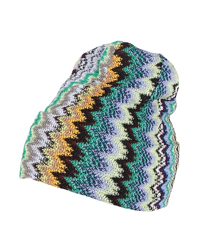 MISSONI Hat Yellow 72% Viscose, 28% Cotton