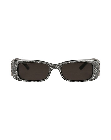 BALENCIAGA Sunglasses Black Plastic