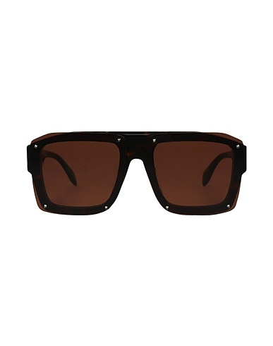 MCQUEEN Sunglasses Dark brown Plastic