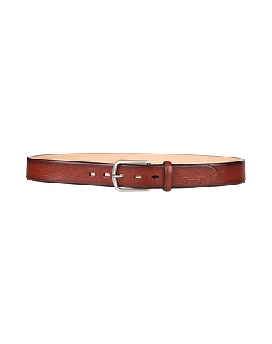 THE BRIDGE Leather belt Tan Leather