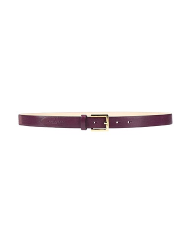 THE BRIDGE Regular belt Purple Leather
