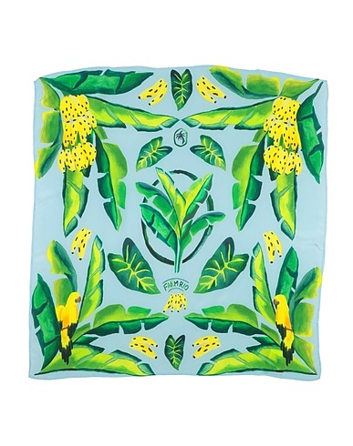 FARM RIO Scarves and foulards Sky blue 100% Viscose