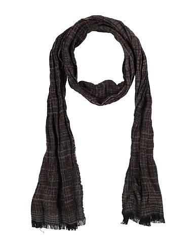 JOHN VARVATOS Scarves and foulards Brown 62% Viscose, 19% Modal, 19% Cotton