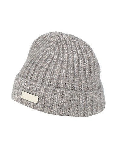 AGNONA Hat Grey 100% Cashmere