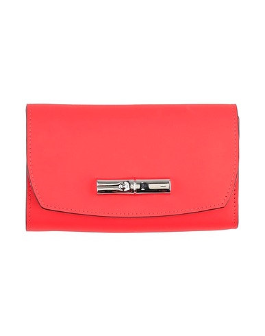 LONGCHAMP Portafoglio Rosso Pelle