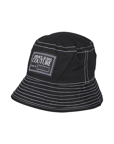 VERSACE JEANS COUTURE Hat Black 100% Cotton
