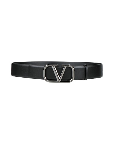VALENTINO GARAVANI Regular belt Black Leather