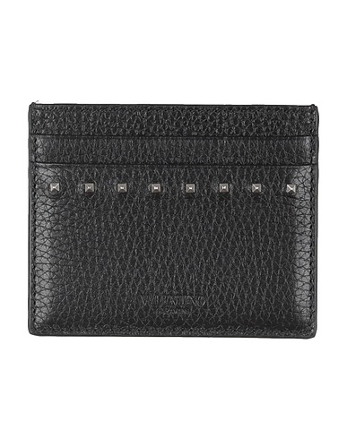 VALENTINO GARAVANI Small Leather Goods Black Leather