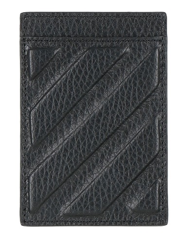 OFF-WHITE™ Small Leather Goods Black Leather