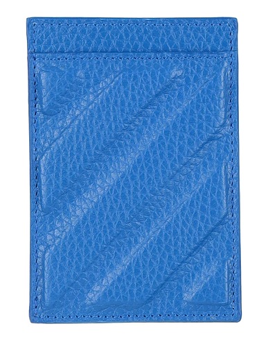 OFF-WHITE™ Small Leather Goods Blue Leather