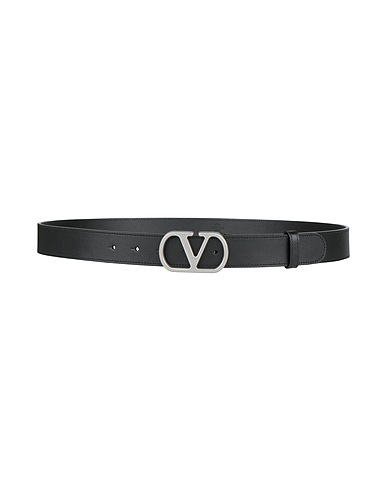 VALENTINO GARAVANI Regular belt Black Leather