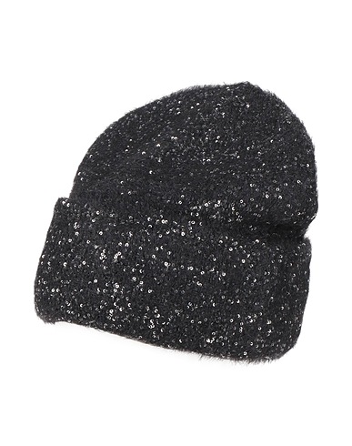 RAG & BONE Hat Black 52% Polyester, 48% Nylon