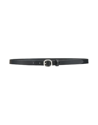 RAG & BONE Thin belt Black Leather
