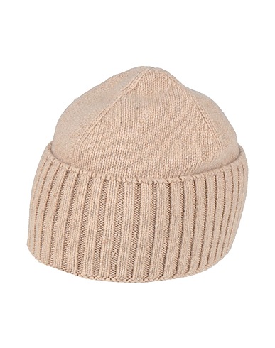RICCARDO FORCONI Hat Beige 100% Cashmere