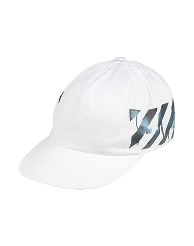 OFF-WHITE™ Mützen & Hüte Weiß 100% Baumwolle