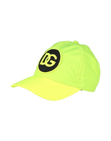DOLCE&GABBANA Hat Lime green 100% Polyester