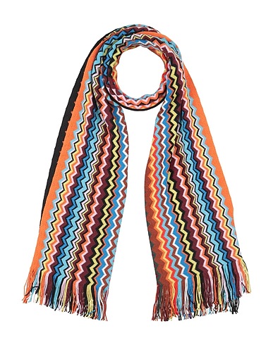 MISSONI Scarves and foulards Orange 50% Wool, 50% Acrylic