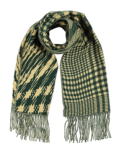 BURBERRY Scarves and foulards Dark green 98% Cashmere, 2% Wool