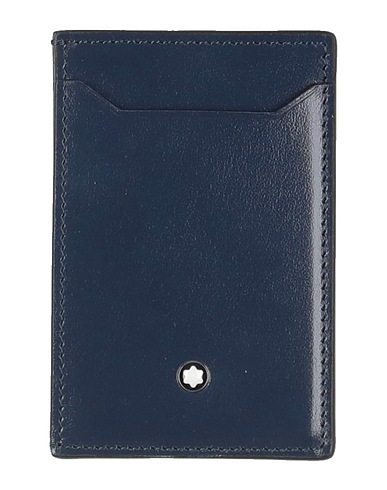 MONTBLANC Small Leather Goods Midnight blue Leather