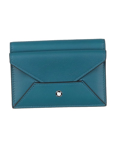 MONTBLANC Small Leather Goods Deep teal Leather