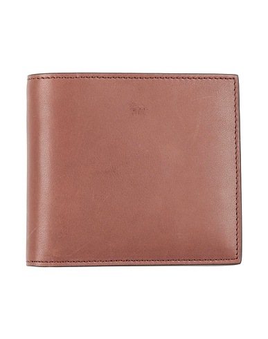 THOM BROWNE Wallet Chocolate brown Calfskin